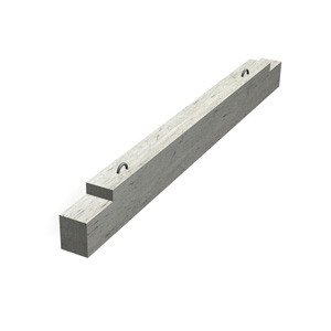 Precast concrete purlins